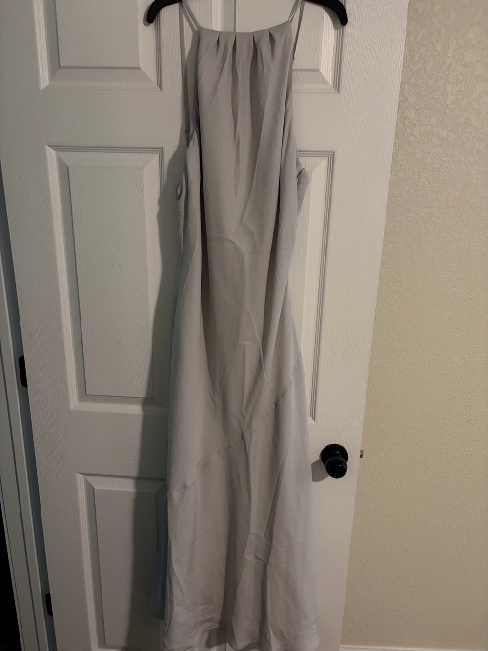NWT Abercrombie Light Gray Maxi Slip Dress
